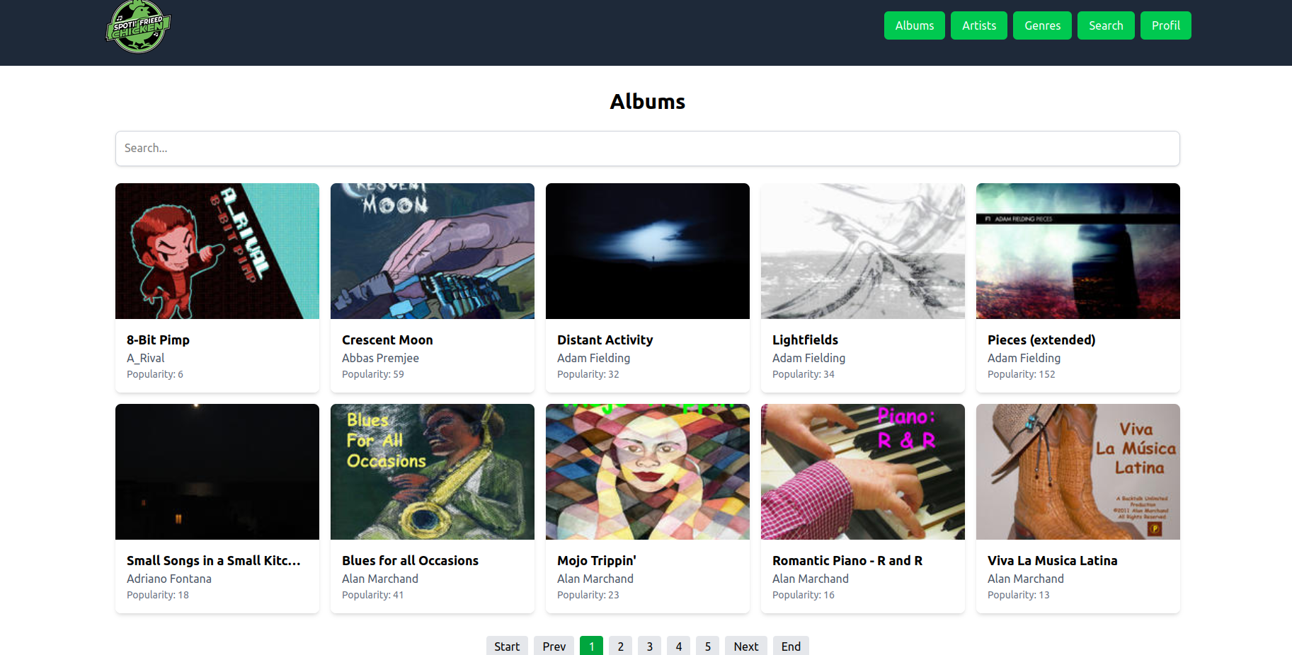 my_spotify project
