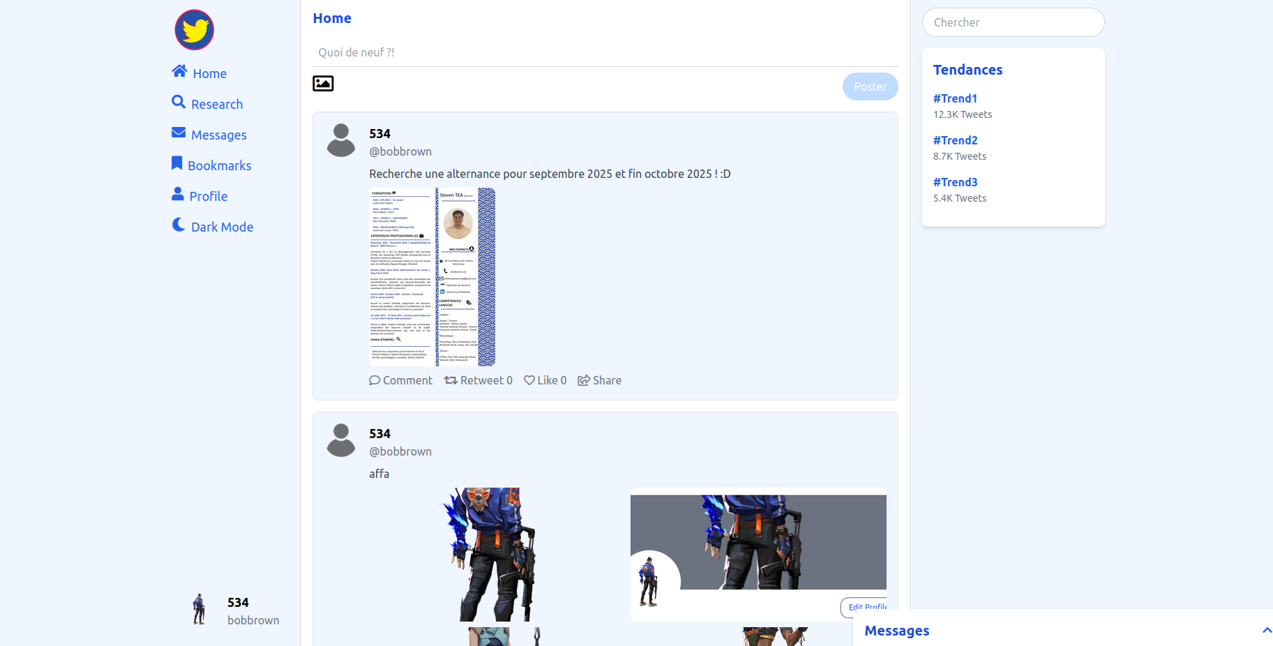 my_twitter project